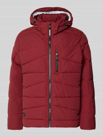 Camel Active Steppjacke mit Kapuze in Rot, Größe 48