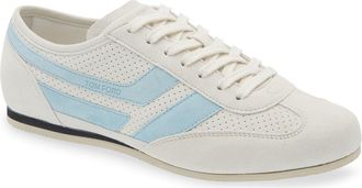 Tom Ford Brook Perforated Sneaker in Cream/Light Blue/White at Nordstrom, Size 10Us