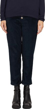 Dondup Womens Pantalone Koons Gioiello - Dark Blue Cotton - Size 26 (Waist)