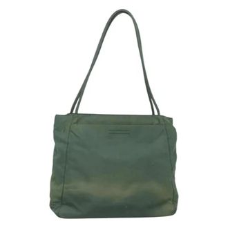 Prada Pre-owned Nylon prada-bags - Dames - Vintage Shopper - Groen - ONE Size - Nylon - Vintage