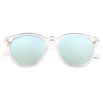 Sixty One Sunglasses Palawan Polarized Sunglasses in Clear/silver at Nordstrom