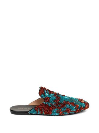 Dries Van Noten Pantofole con paillettes Dries Van Noten