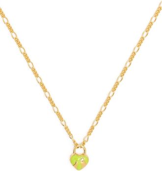 Maria Black Gold-Plated Halo Pendant Necklace - Unisex - Sterling Silver/Gold Plated Sterling Silver