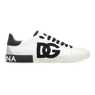 Dolce & Gabbana Portofino Leather Low-top Trainers