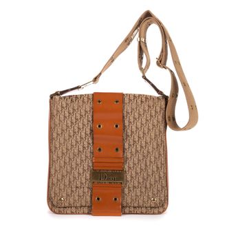 Dior Pre-owned Womens Street Chic Crossbody Shoulder Bag - Beige - One Size