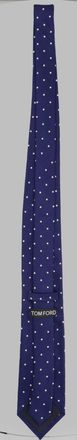 Tom Ford Silk Jacquard Necktie - Blue