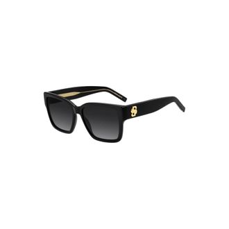 BOSS Black-acetate sunglasses with Double B monogram