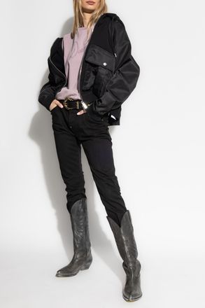 Dsquared2 T-shirt With Printed Logo, Womens, Purple