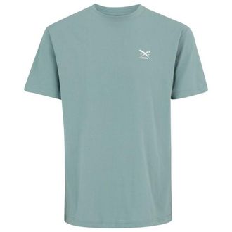 Iriedaily Chestflag Tee T-Shirt f&uuml;r Herren | t&uuml;rkis