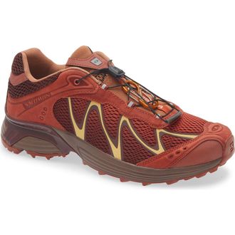 Salomon XT-Whisper Red Ashes Sneaker in Pecan Brown/Chili/Mustang at Nordstrom, Size 10.5