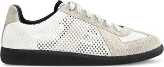 Maison Margiela White Color-Block Sneakers