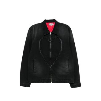 Carne Bollente Bad Boy, Big Heart Denim Jacket