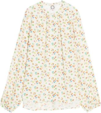 Ines De La Fressange Jos&eacute;phine Bloemen Blouse - Dames - Blouses - Veelkleurig - XS - Overhemden