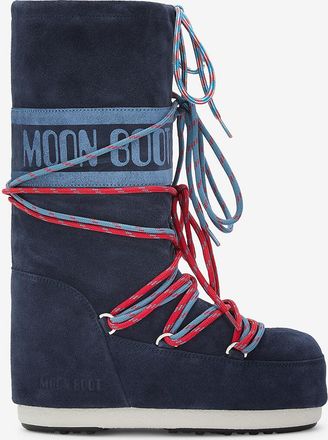 Moon Boot Schn&uuml;rstiefel aus Wildleder f&uuml;r nach dem Skifahren Icon