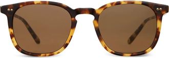 Garrett Leight Occhiali da sole Ruskin - Marrone