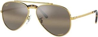 Ray-Ban Sunglasses, unisex, Yellow, 62 MM, NEW Aviator Rb3625
