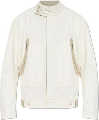 Dsquared2 Jas met zakken - Heren - Zomerjassen - Beige - M - Katoen - Jassen