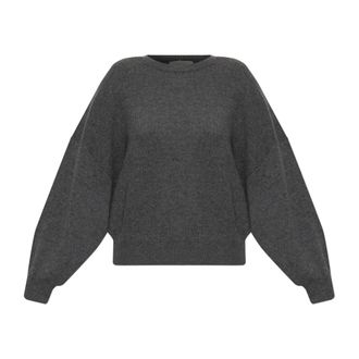 Lisa Yang Truien & Vesten, Dames, Grijs, M, Kasjmier, Veira Sweater