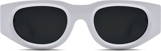 Thierry Lasry Dopamy 000 Womens Sunglasses White Size 50