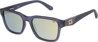 CAT CTS 8037 Polarized 106P Mens Sunglasses Blue Size 55