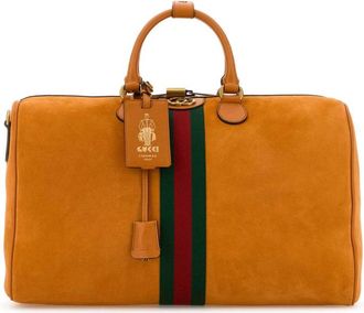Gucci Orange Savoy medium duffle bag