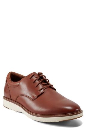 Rockport Cacey Derby - Wide Width Available in Dark Natural at Nordstrom, Size 12