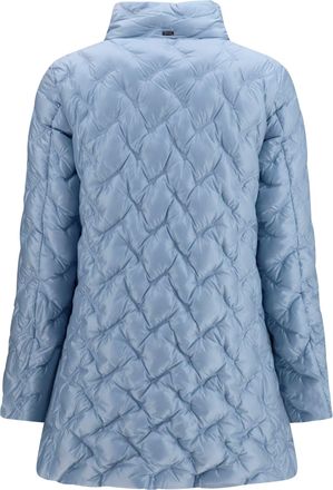 Herno Womens Midi Down Jacket Celeste Coat