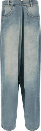 Maison Margiela Jeans - Heren - Loose Fit Jeans - Blauw - W31 - Katoen - Jeans