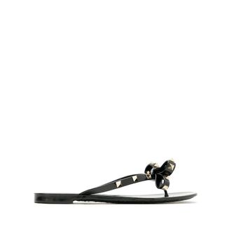 Valentino Garavani Flip Flops, female, Black, Size: 6 US Valentino Garavani Sandals
