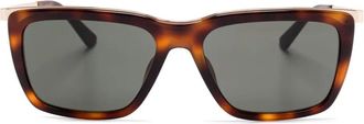 Saint Laurent Eyewear Occhiali da sole squadrati - Marrone