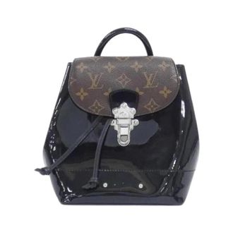 Louis Vuitton Pre-owned Monogram Vernis Miroir Hot Springs rugzak - Dames - Vintage Rugzakken - Zwart - ONE Size - Vintage