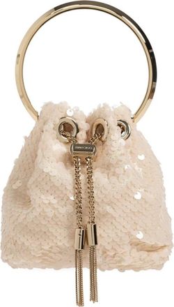 Jimmy Choo London Mujer, Bolsos, Beige, Talla: ONE Size