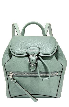 Cole Haan Alexandria Small Backpack in Lily Pad at Nordstrom