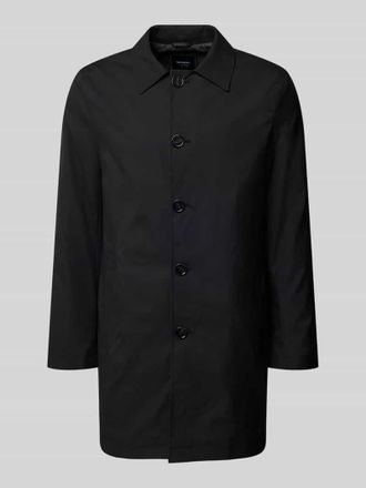 Mc Neal Mantel mit Knopfleiste in Black, Gr&ouml;&szlig;e XXXL