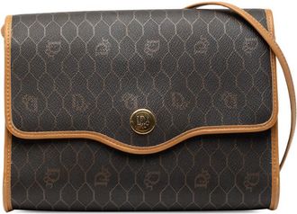 Dior Pre-owned Dior Honeycomb Coated Canvas Crossbody Ladies OQE2VBN1AXNWFMNP