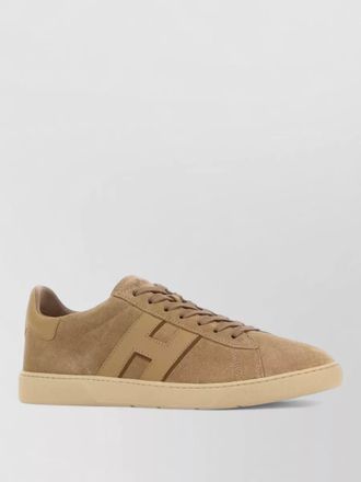 Hogan suede low top sneakers rubber sole