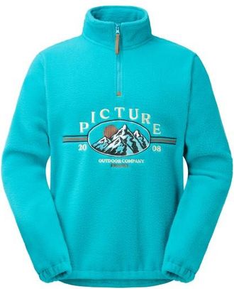 Picture Gamvik Fleece Crew Fleecepullover f&uuml;r Herren | t&uuml;rkis
