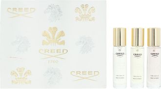 Creed Creed Womens Aventus, Love in White, Wind Flowers Eau de Parfum 10ml x 3 Gift Set for Her - Apple - One Size