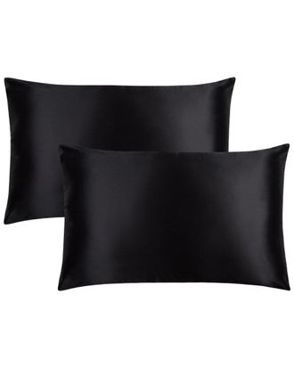 Blissy Set Of 2 100% Mulberry Silk Pillowcases
