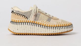 Chlo&eacute; Sneakers Nama Chlo&eacute; in mesh e camoscio