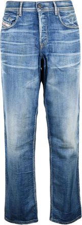 Diesel 2023 D-Finitive Jeans - Heren - Regular Fit Jeans - Blauw - W38 - Katoen - Jeans