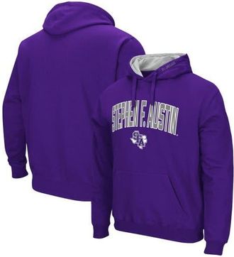 Colosseum Mens Colosseum Purple Stephen F Austin Lumberjacks Arch and Logo Pullover Hoodie at Nordstrom, Size Medium