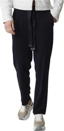 Via Masini 80 Stijlvolle broek voor mannen - Dames - Slim Fit Broeken - Blauw - M - Broeken