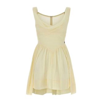 Vivienne Westwood Short Dresses, female, Yellow, Size: 2XS Mini Sunday Dress