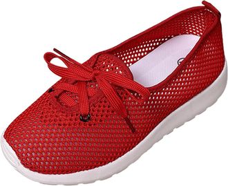 Generic Trainers Walking Shoes Girls Air Cushion Athletic Sneakers Synthetic Textile Platform Classic Waterproof Rain Boots for Flat Feet Plantar Fasciitis Fa