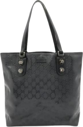 Gucci Pre-owned Tote Bag - Dames - Vintage Shopper - Zwart - ONE Size - Vintage