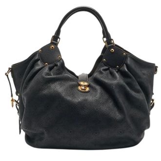 Louis Vuitton Pre-owned Vintage Handtas - Dames - Pre-owned - Zwart - Maat: ONE Size Leer