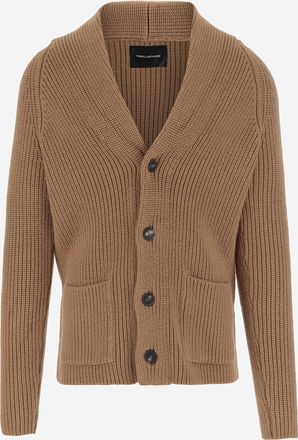 Tagliatore Jackson Stretch Wool Cardigan