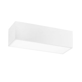 Luce-Ambiente-Design Plafonera Componible Living en Yeso Blanco Pintable 36 Cm