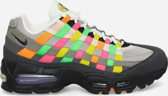 Nike Air Max 95 Big Bubble Woven Sneakers Hyper Pink / Green Strike